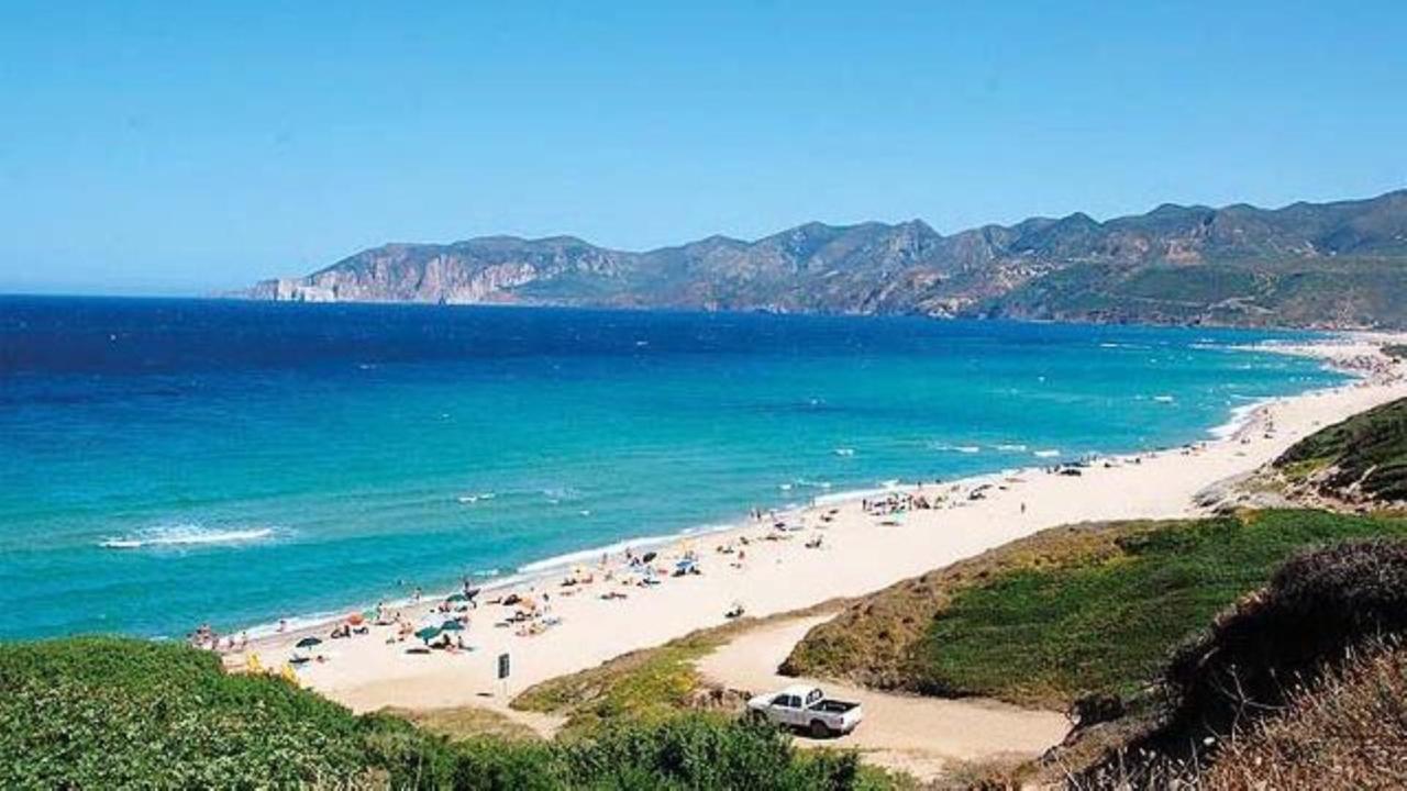 Вилла L'Estasi Tanca Piras A Bordo Piscina Con Vista Mare Nebida Экстерьер фото