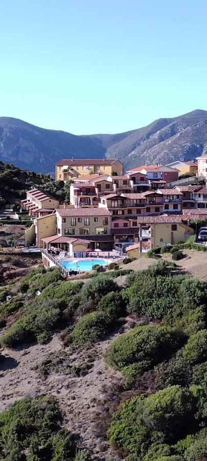 Вилла L'Estasi Tanca Piras A Bordo Piscina Con Vista Mare Nebida Экстерьер фото